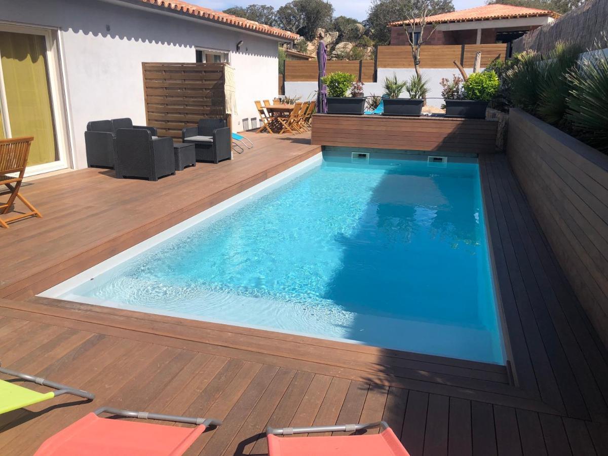Villa Orethaga Piscine 10 Pers Porto Vecchio Exterior foto